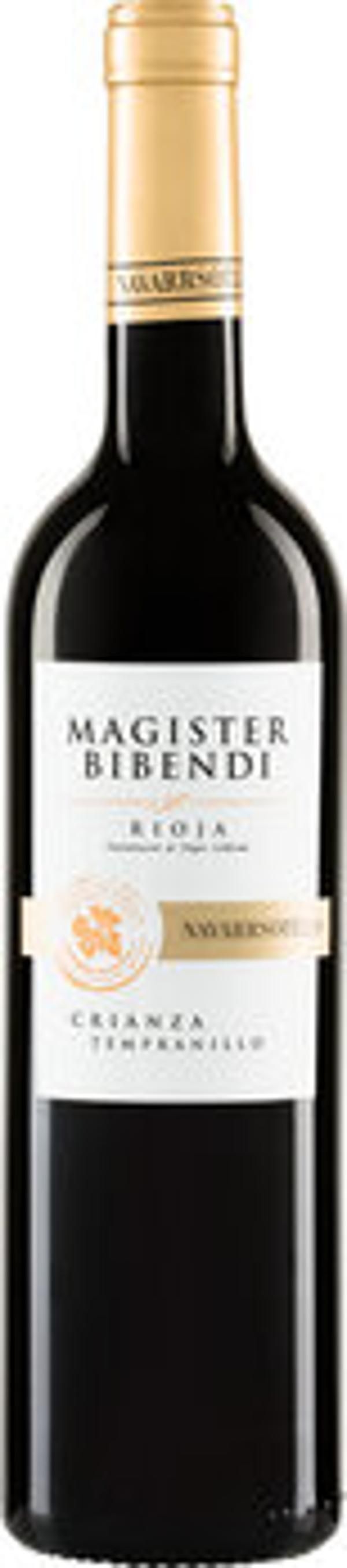 Produktfoto zu MAGISTER BIBENDI Crianza Rioja D.O.Ca.  Navarrsotillo