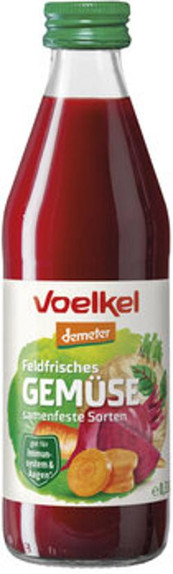 Produktfoto zu Feldfrischer Gemüsesaft, 100% Direktsaft, Demeter 0,33l