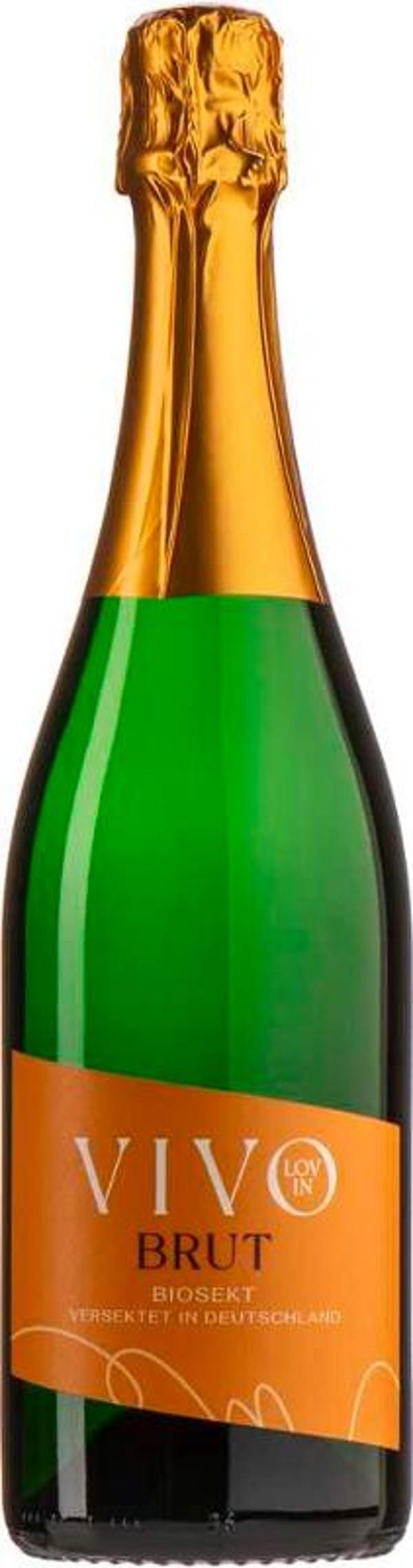 Produktfoto zu Vivo Brut Sekt trocken 0,75l