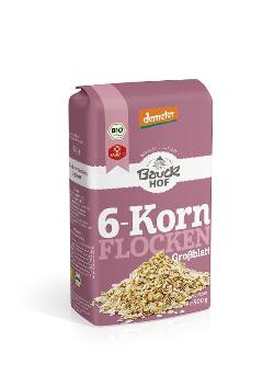 Produktfoto zu 6-Korn-Flocken (Demeter) 500g