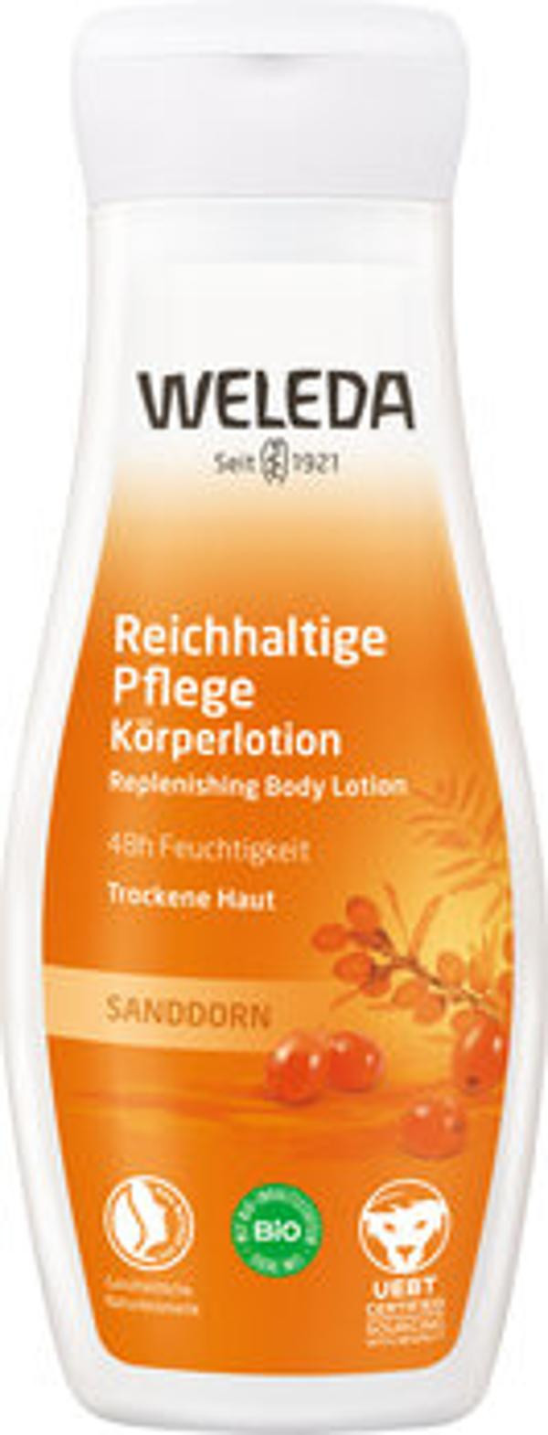 Produktfoto zu Sanddorn Reichhaltige Pflege Körperlotion