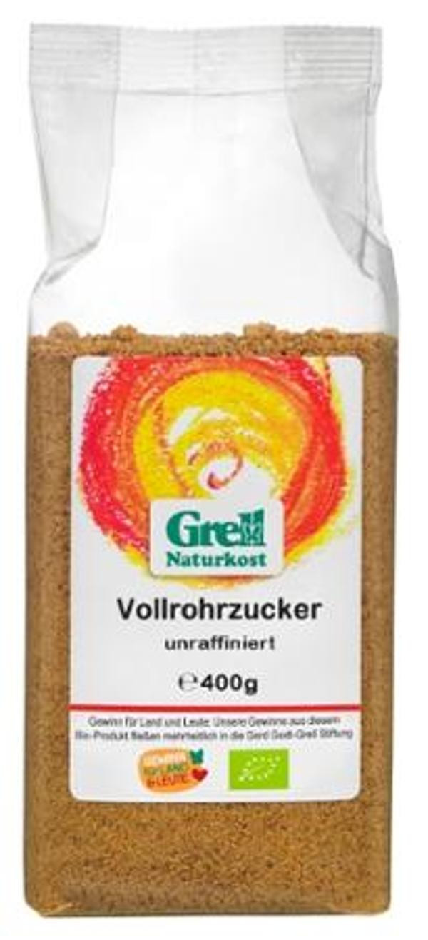 Produktfoto zu Vollrohrzucker unraffiniert 400g