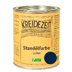 Produktfoto zu Standölfarbe vollfett 0,75l -dunkelblau-