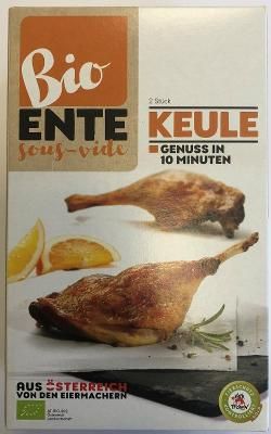 Produktfoto zu Sous-Vide Entenkeule 2 St. ca 480g