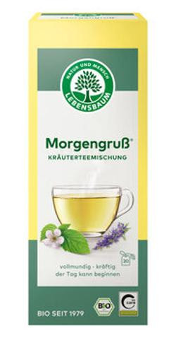 Produktfoto zu Morgengruß Tee (Aufgussbtl, je 1,5g) 30g