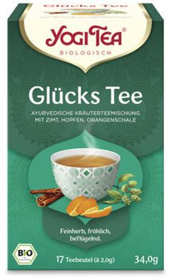 Produktfoto zu YOGI TEA Glücks Tee (Btl je 1,8 g) 34g