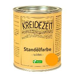 Produktfoto zu Standölfarbe halbfett 0,75l -orange-