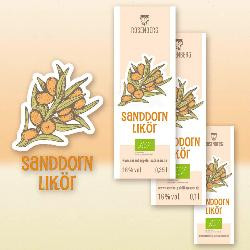 Produktfoto zu Rosenberg Likör Sanddorn 50ml