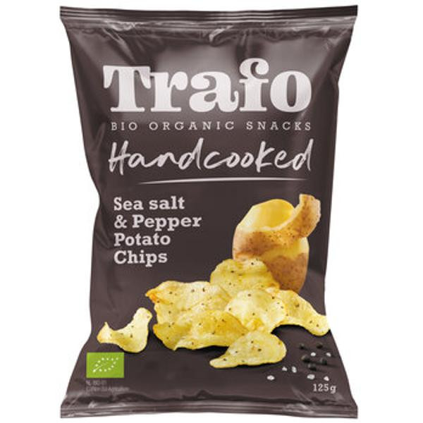 Produktfoto zu Trafo Handcooked Chips Meersalz & Pfeffer