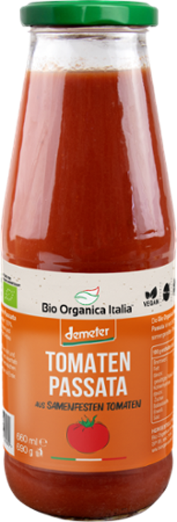 Produktfoto zu Tomaten Passata aus samenfesten Tomaten, Demeter