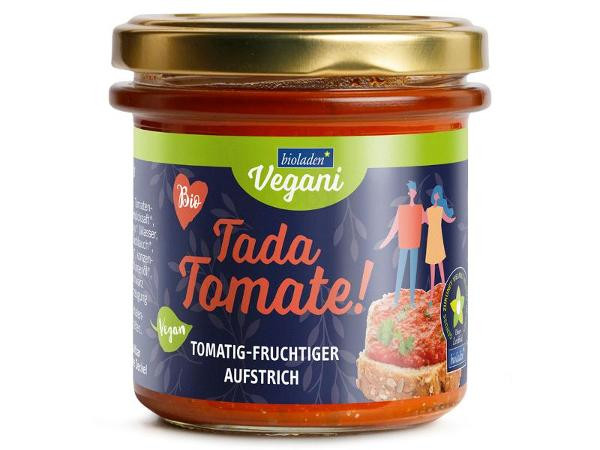 Produktfoto zu b*Brotaufstrich Tada Tomate VEGANI