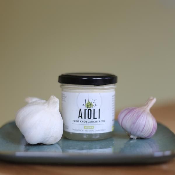 Produktfoto zu Aioli Feine Knoblauchcreme 140g