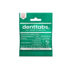 Produktfoto zu DENTtabs Mint mit Fluorid, Zahnputztabletten