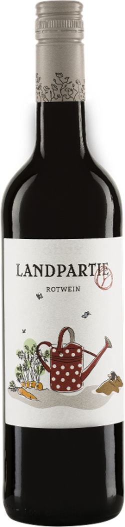 Produktfoto zu Landpartie Rotwein Deutscher Landwein 10,6.%vol. 0,75l