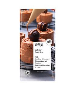 Produktfoto zu Vollmilch Kuvertüre, 200 g