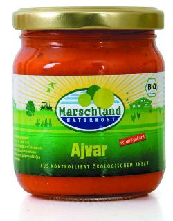 Produktfoto zu Ajvar scharf 200g