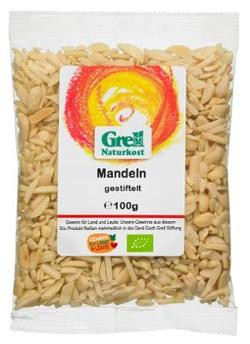 Produktfoto zu Mandeln blanchiert, gestiftet 100g