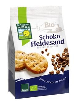 Produktfoto zu Schoko-Heidesand Dinkel-Buttergebäck