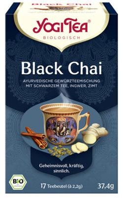 Produktfoto zu YOGI TEA Black Chai (Btl je 2,2 g) 37,4g