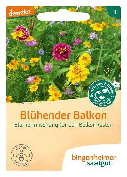 Produktfoto zu Saatgut Blühender Balkon, Blumenmischung