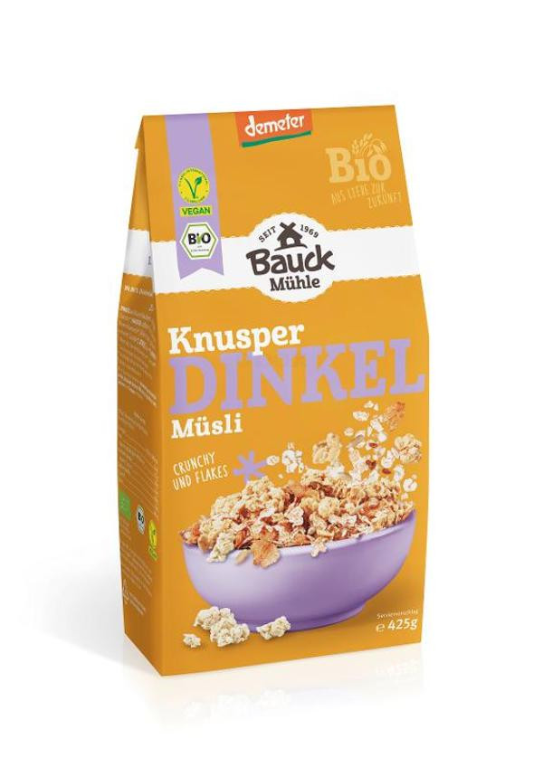 Produktfoto zu Dinkel Müsli Knusper, Demeter