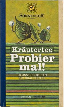 Produktfoto zu Kräutertee Probier mal! im Teebeutel