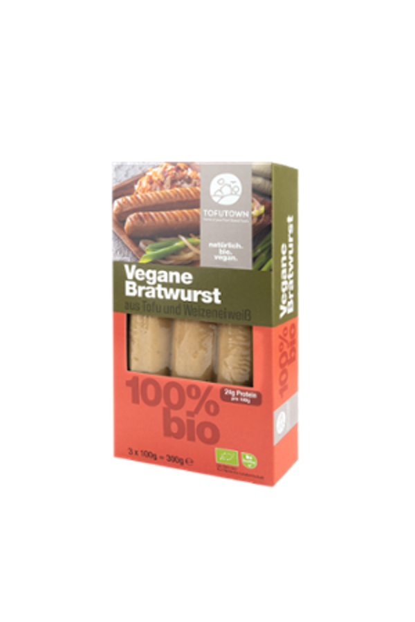 Produktfoto zu Vegane Bratwurst 300g