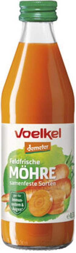 Produktfoto zu Feldfrischer Möhrensaft 0,33