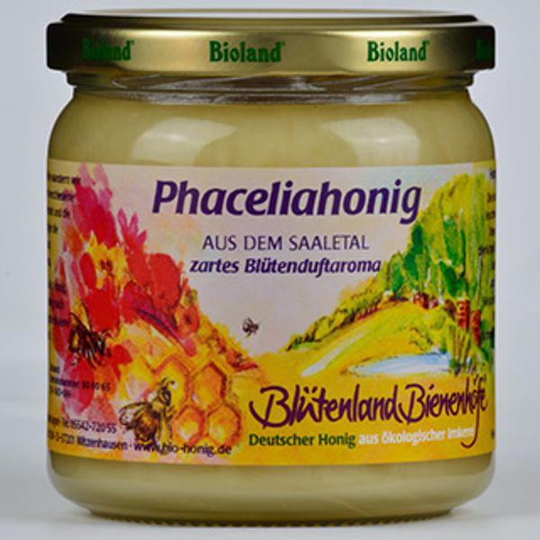 Produktfoto zu Phaceliahonig Blütenland 500g