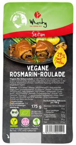 Produktfoto zu Wheaty Veganbratstück Rosmarin-Roulade 175g