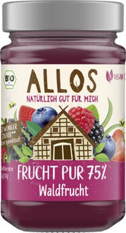 Produktfoto zu Frucht Pur Waldfrucht 75 % Frucht 250g