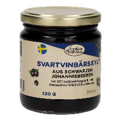 Produktfoto zu Schwedische Johannisbeerkonfitüre, Svart Vinbärssylt