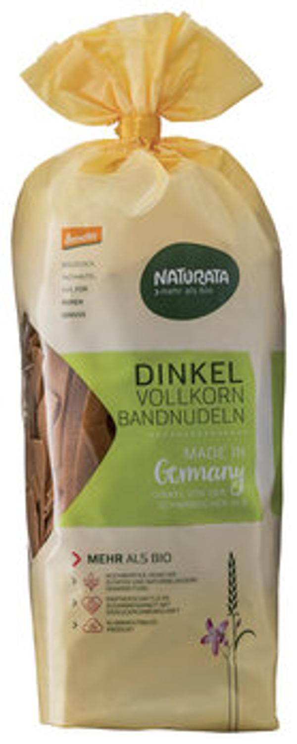 Produktfoto zu Dinkel-Vollkorn-Bandnudeln 500g