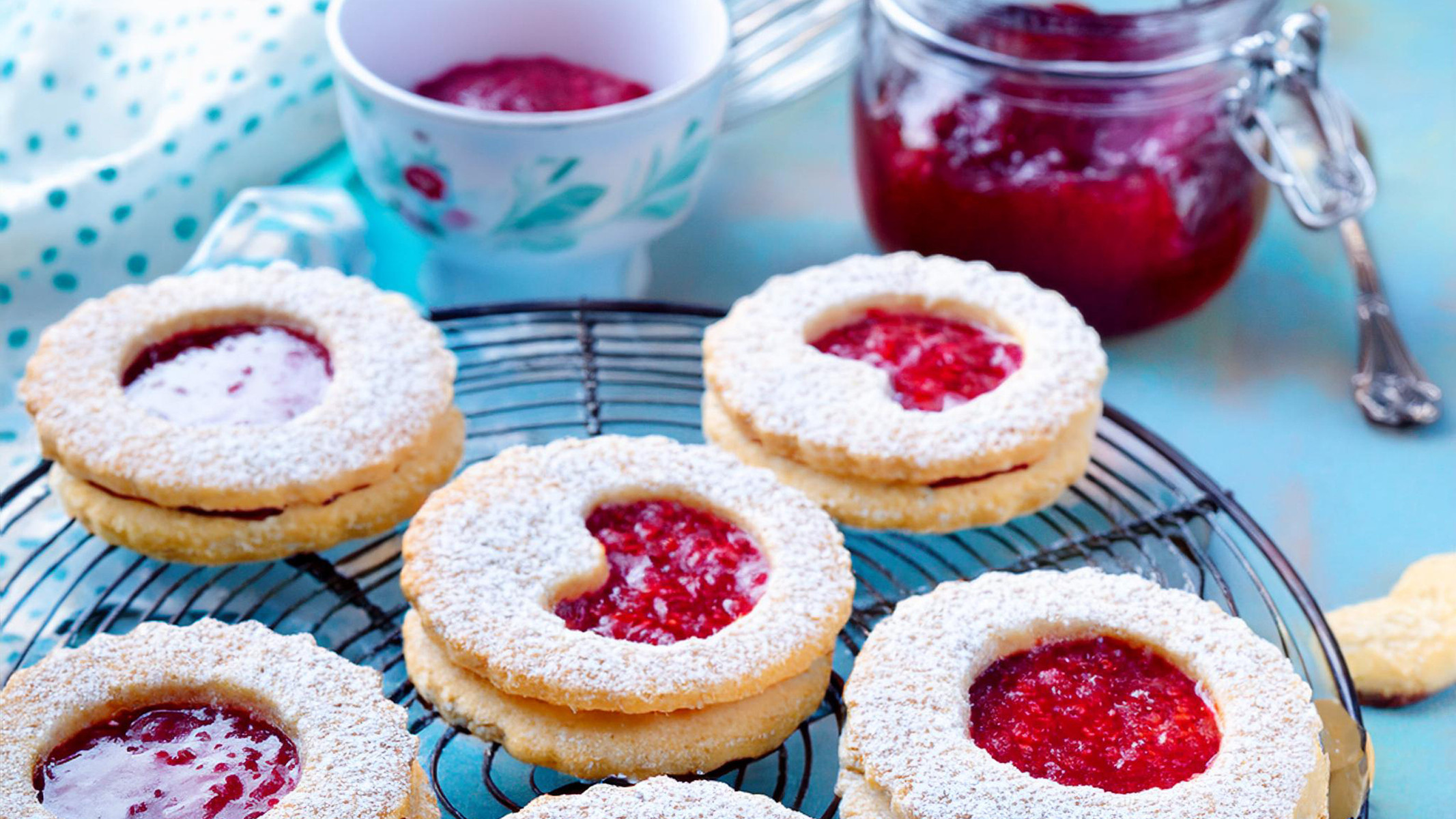 Rezeptbild für Spitzbuben – Plätzchen mit Marmelade