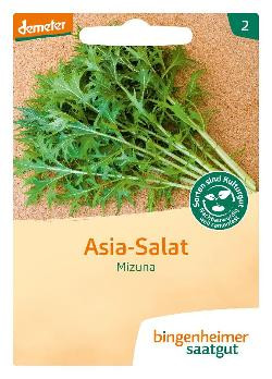 Produktfoto zu Saatgut Asia Salat Mizuna