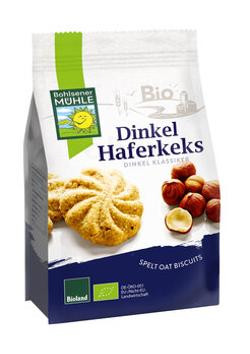 Produktfoto zu Dinkel Haferkeks 125g