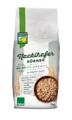 Produktfoto zu Nackthafer 1kg Bohlsener Mühle