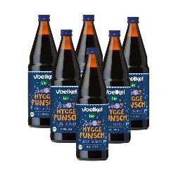 Produktfoto zu Hygge Punsch - Apfel-Blaubeere, Alkoholfrei Kiste 6x 0,75l