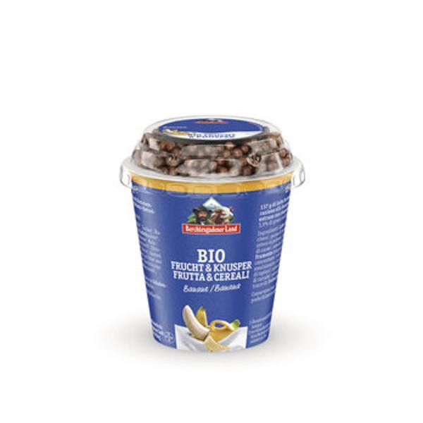 Produktfoto zu Joghurt Frucht_Knusper Banane 150g