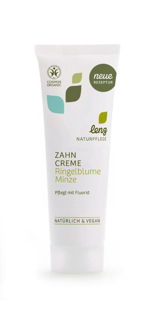 Produktfoto zu Zahncreme Ringelblume Minze mit Fluorid