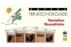 Produktfoto zu Trinkschokolade Nussdrinks von Zotter