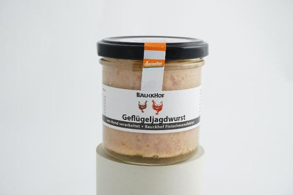 Produktfoto zu Geflügeljagdwurst im Glas 140g