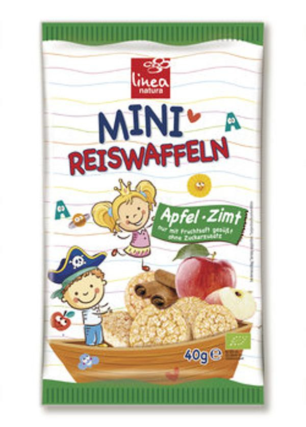 Produktfoto zu Mini Reiswaffeln Apfel-Zimt - Linea Natura