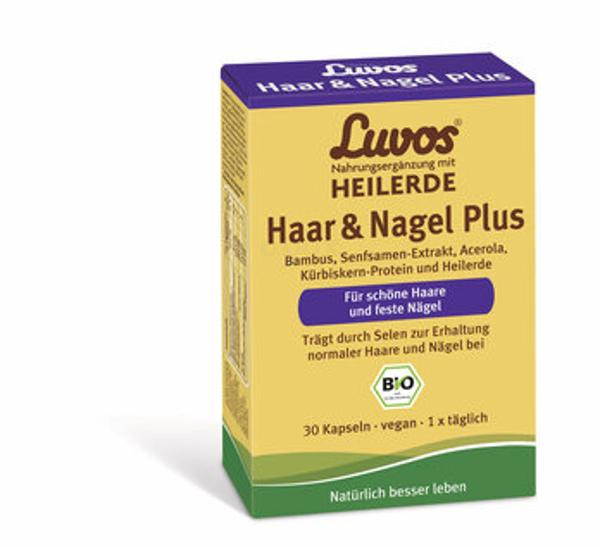 Produktfoto zu Heilerde Haar und Nagel Plus Kapseln