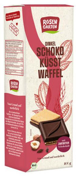 Produktfoto zu Schoko küsst Waffel Zartbitter