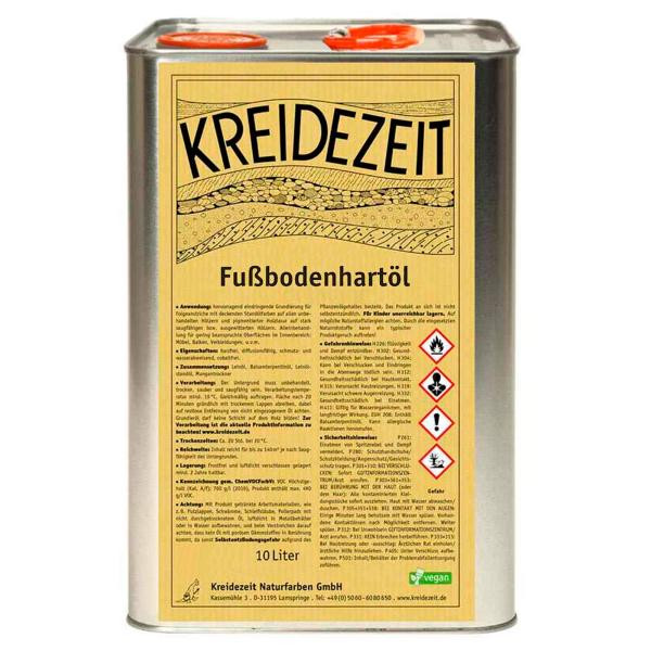 Produktfoto zu Fußbodenhartöl 10l