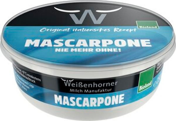 Produktfoto zu Mascarpone 80%, Weißenhorner 250g