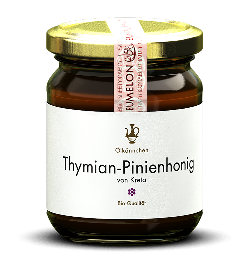 Produktfoto zu Ölkännchen Thymian Pinien Honig 250g