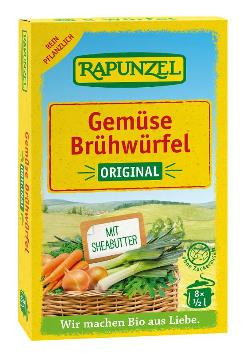 Produktfoto zu Gemüse-Brühwürfel Original, mit Bio-Hefe