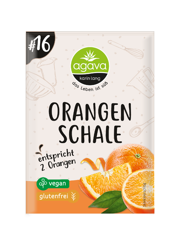 Produktfoto zu Geriebene Orangenschale